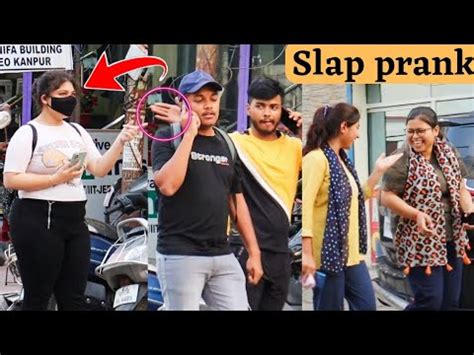 “Funny Slap Prank with Indian Girls Part 01🤤 / Public Reaction gone wrong“ #trending #viral ...