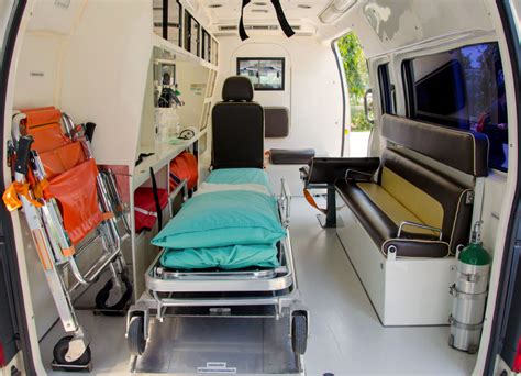 Inside of an ambulance for the hospital – The FPIES Foundation