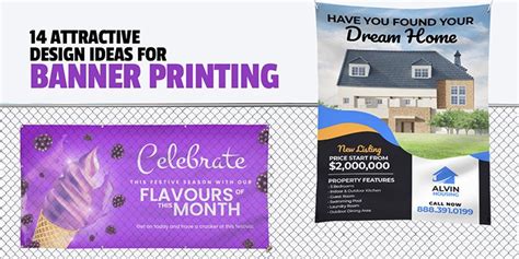 14 Attractive Design Ideas For Indoor & Outdoor Banner Printing