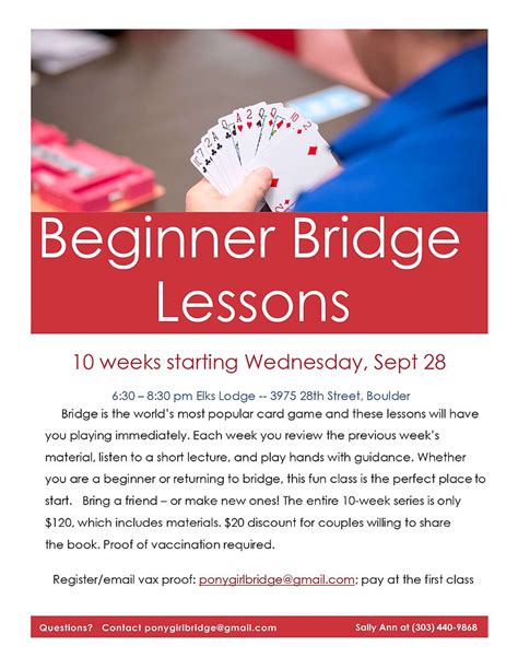 Beginner Bridge Lessons