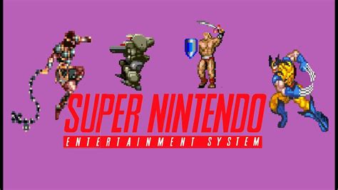 Top 40 best SNES Action platform games - YouTube