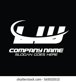 Lw Logo Stock Vector (Royalty Free) 565010515 | Shutterstock