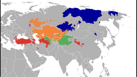 Turkic Languages : r/MapPorn