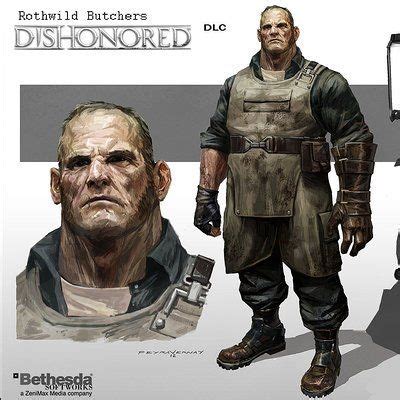 Dishonored-RothwildButchers, Cedric Peyravernay | Game character design ...