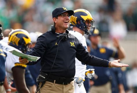 Jim Harbaugh Shares Why He Didn't Wear Khakis During Michigan's Season ...