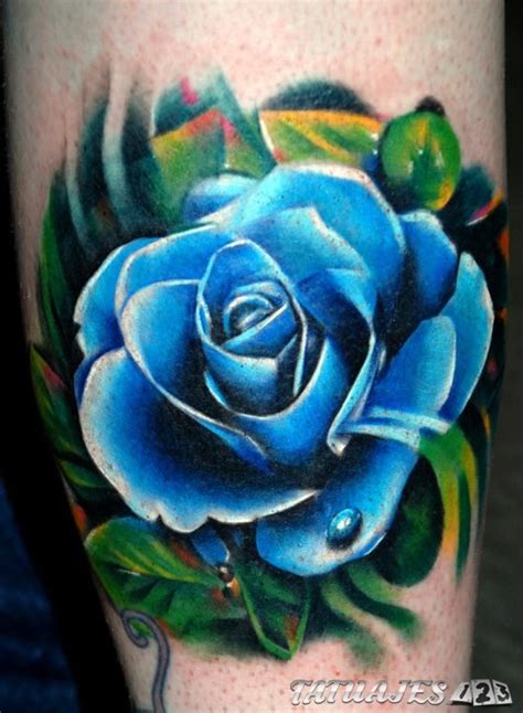 Tatuajes de rosas en colores, ¿conoces su significado? - Tatuajes 123