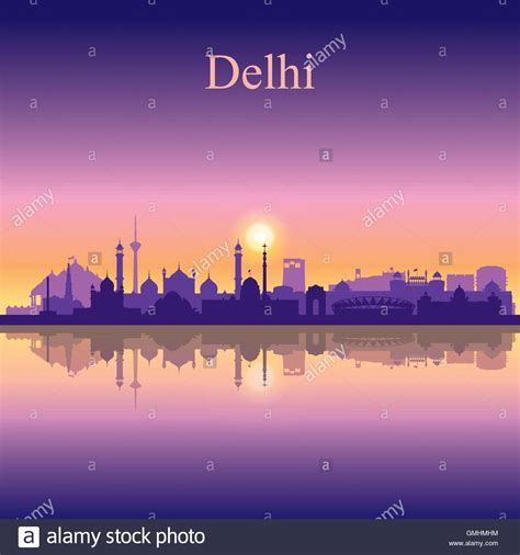 India delhi skyline Stock Vector Images - Alamy