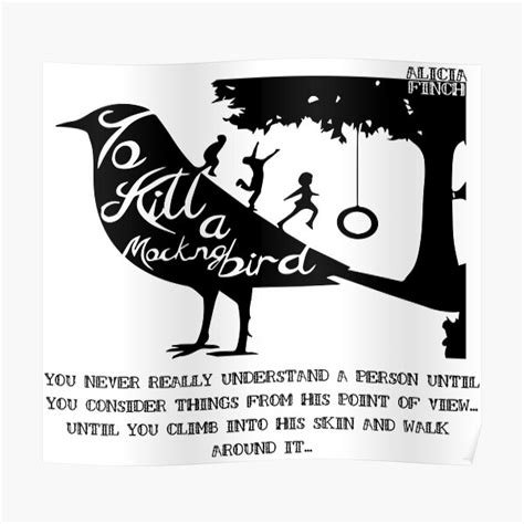 "To Kill A Mocking Bird" Poster for Sale by WaltArt | Redbubble