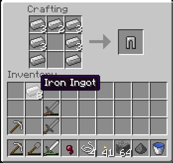 A Quick Way To Craft Armour. : r/Minecraft