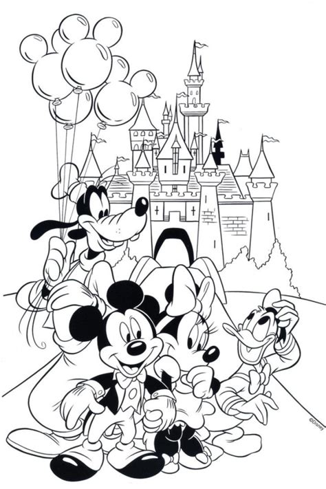 Mickey Mouse Clubhouse House Coloring Pages