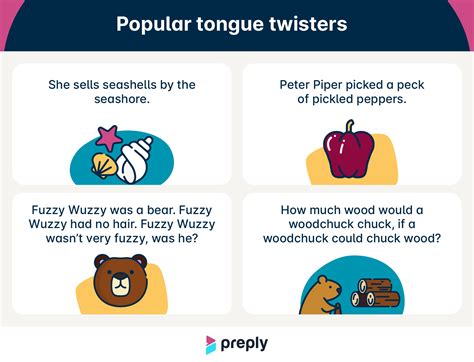 65 English Tongue Twisters to Practice Pronunciation