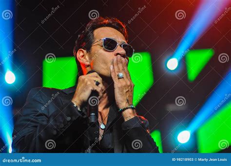 Mark Anthony editorial stock photo. Image of performs - 98218903