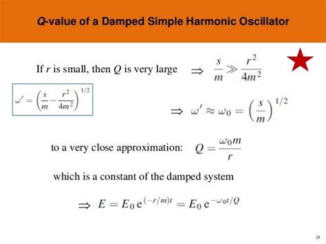 Topic 2 damped oscillation