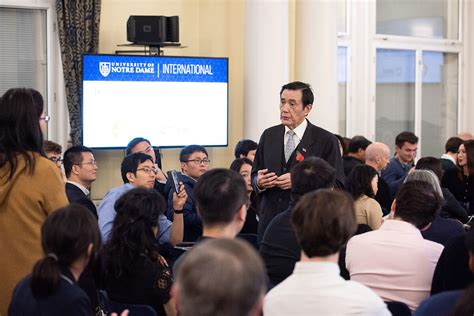 Former President of the Republic of China, Ma Ying-jeou, visits the London Global Gateway | News ...