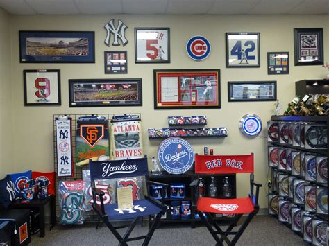 Some of our new baseball memorabilia at Northwest Man Cave | Man cave ...