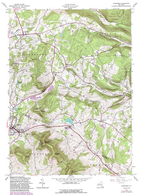 Stamford, NY Topographic Map - TopoQuest