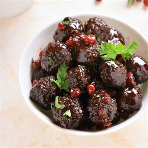 Recipes With Amylu Cranberry Jalapeno Meatballs - Find Vegetarian Recipes