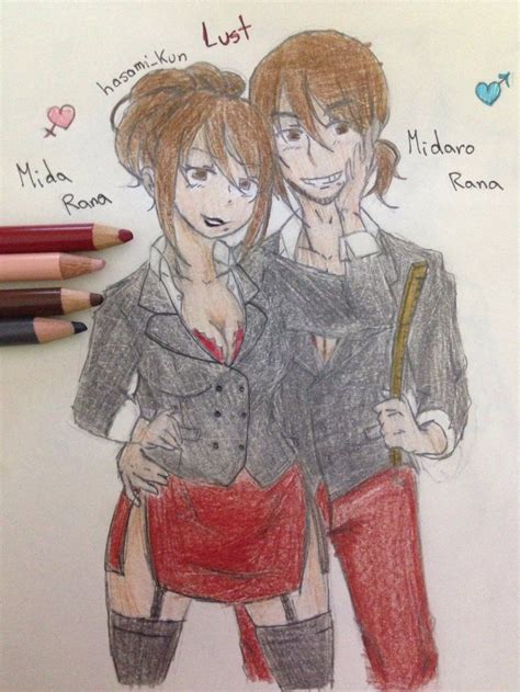 Mida Rana and Midaro Rana by ScissorBoy1995 | Yandere simulator ...