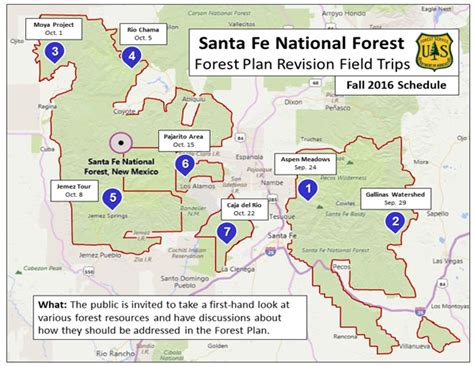 Forest Plan Revision Forest Resource Field Trips - Santa Fe National Forest - Trails Alliance of ...