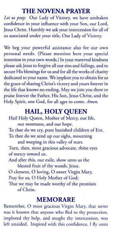 Gorgeous Novena to Our Blessed Mother