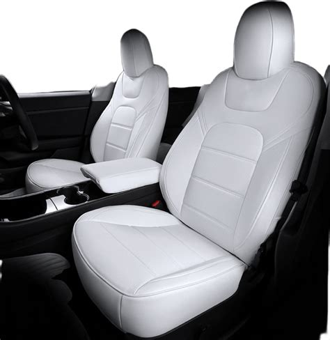 Premium Customizable Vegan Leather Seat Covers For Tesla Model Y 2020-2023 | Leather car seats ...