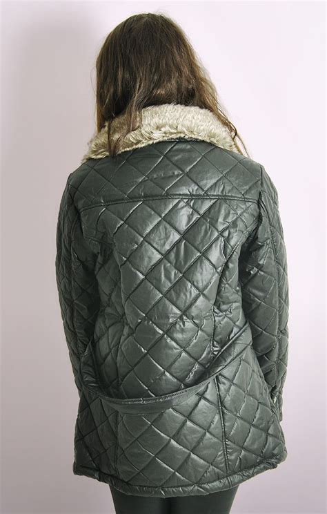 Ladies Black Quilted Jacket