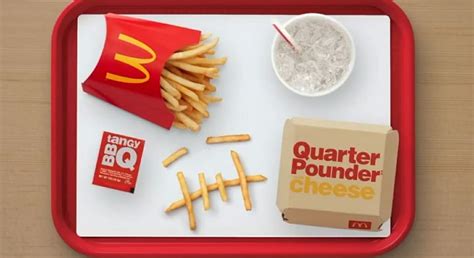 How many calories do McDonald's large fries have?