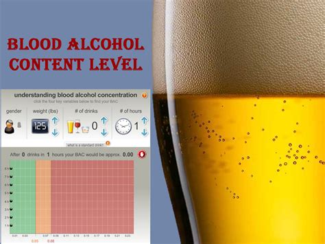 How Is A Person’s Blood Alcohol Content Level Calculated?