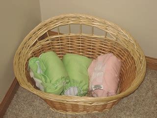 Diaper pail | Folded, used cloth diapers in our diaper pail.… | Flickr