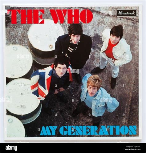 The who my generation album cover hi-res stock photography and images ...