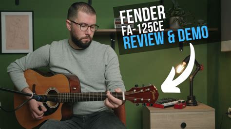 Fender FA-125CE Acoustic-Electric Guitar Review - Musician Wave