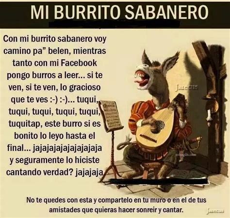 Mi burrito sabanero | Memes de navidad chistosos, Chistoso, Memes divertidos