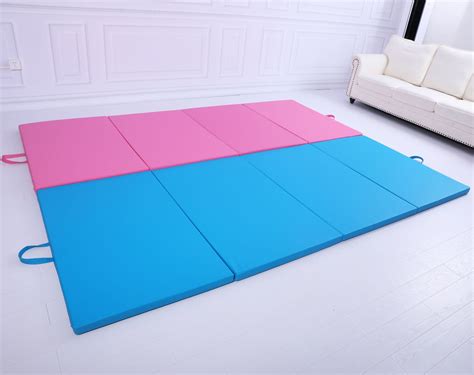 Large 3Mx1.2Mx5cm Folding Tumbling Mat Gymnastics Gym Exercise Mat High ...