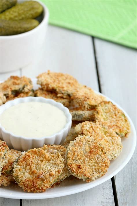 Easy Air Fryer Fried Pickles - Bitz & Giggles