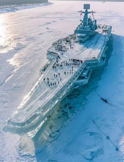 Chinese Aircraft Carrier Made Entirely of Ice Is AI Fake, Government Says - Newsweek