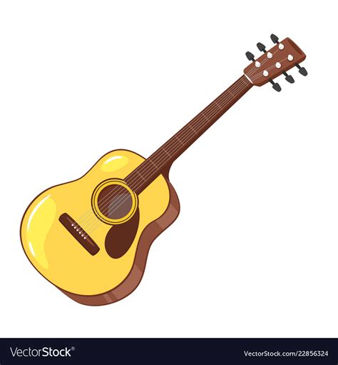 Music instrument - guitar Royalty Free Vector Image