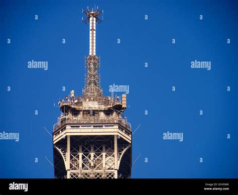 Eiffel Tower Close Up Top