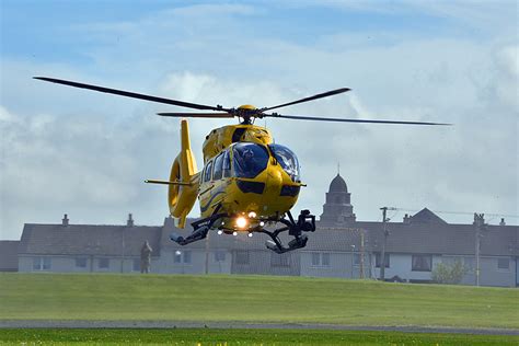 Scottish Ambulance Service new helicopter in Bowmore, Islay | Islay Pictures Photoblog