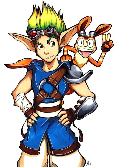 Jak and Daxter | Jak & daxter, Jak and daxter 3, Marvel and dc characters