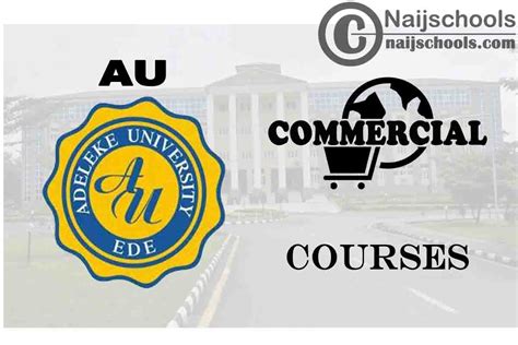 Adeleke University Courses for Commercial Students - NAIJSCHOOLS