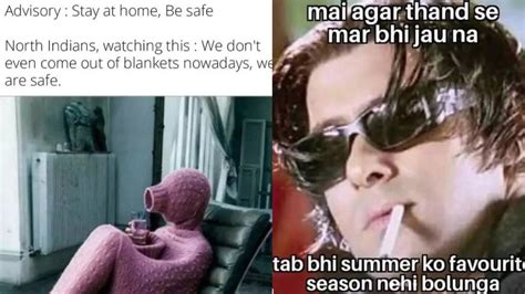 Cold, foggy Delhi weather sparks hilarious Twitter memes you would not ...