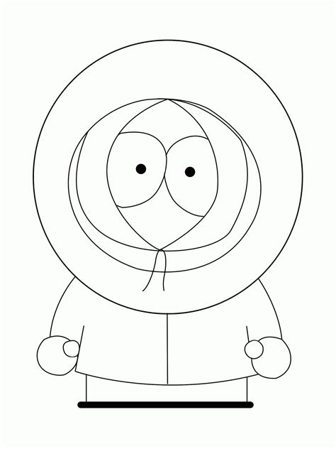 Kenny Mccormick Coloring Pages Coloring Pages