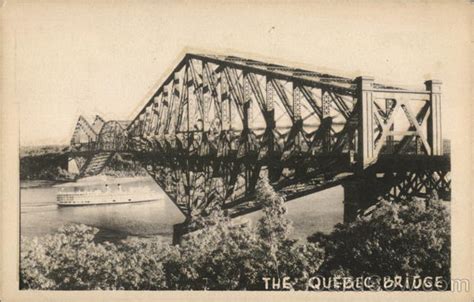 The Quebec Bridge Canada Postcard