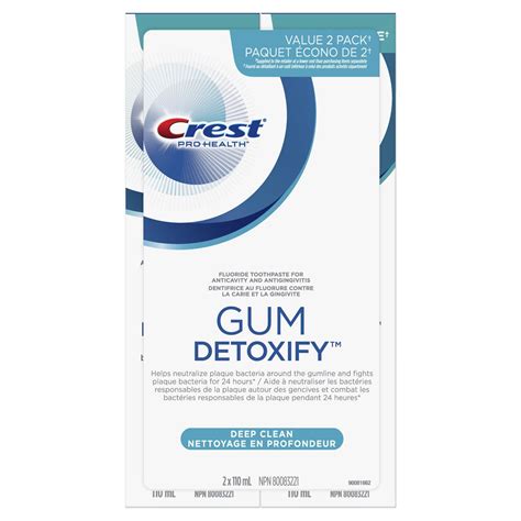 Crest Gum Detoxify Deep Clean Toothpaste | Walmart Canada