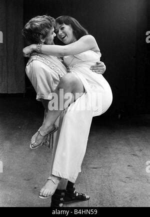 Actress Helen Mirren 18 April 1965 At rehearsal playing Egyptian queen Cleopatra in the National ...