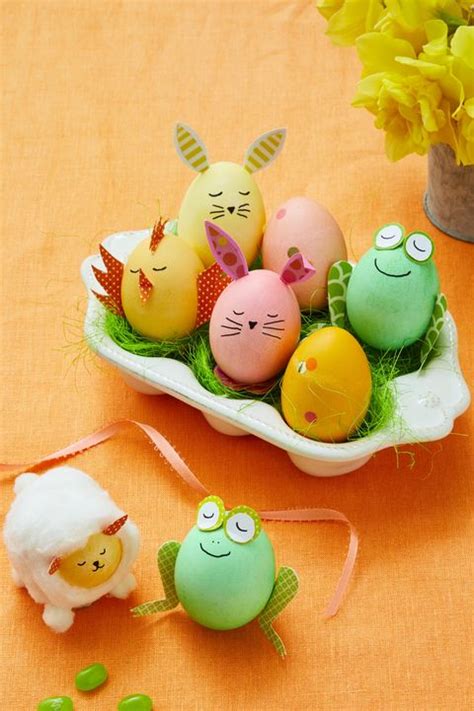 52 Cool Easter Egg Decorating Ideas - Creative Designs for Easter Eggs