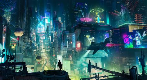 My favorite cyberpunk wallpaper: Cyberpunk City : r/Cyberpunk