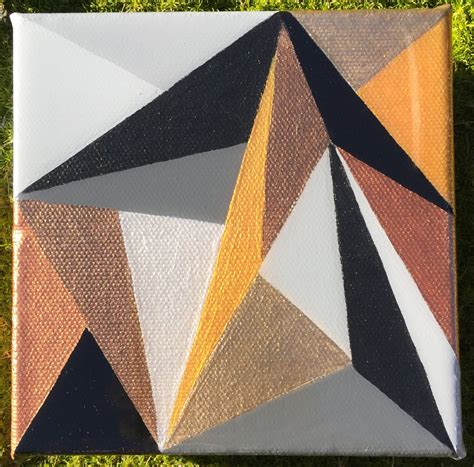 Original Geometric Abstract Painting
