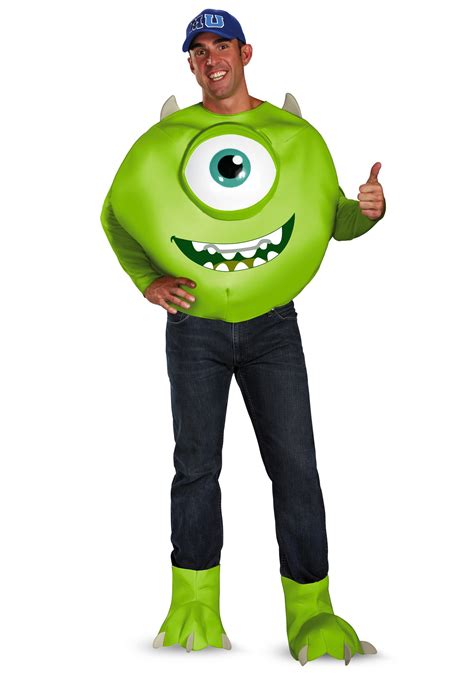 Monsters Inc Deluxe Adult Mike Costume