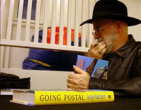 Terry Pratchett | I hate the striped background with the stu… | Flickr